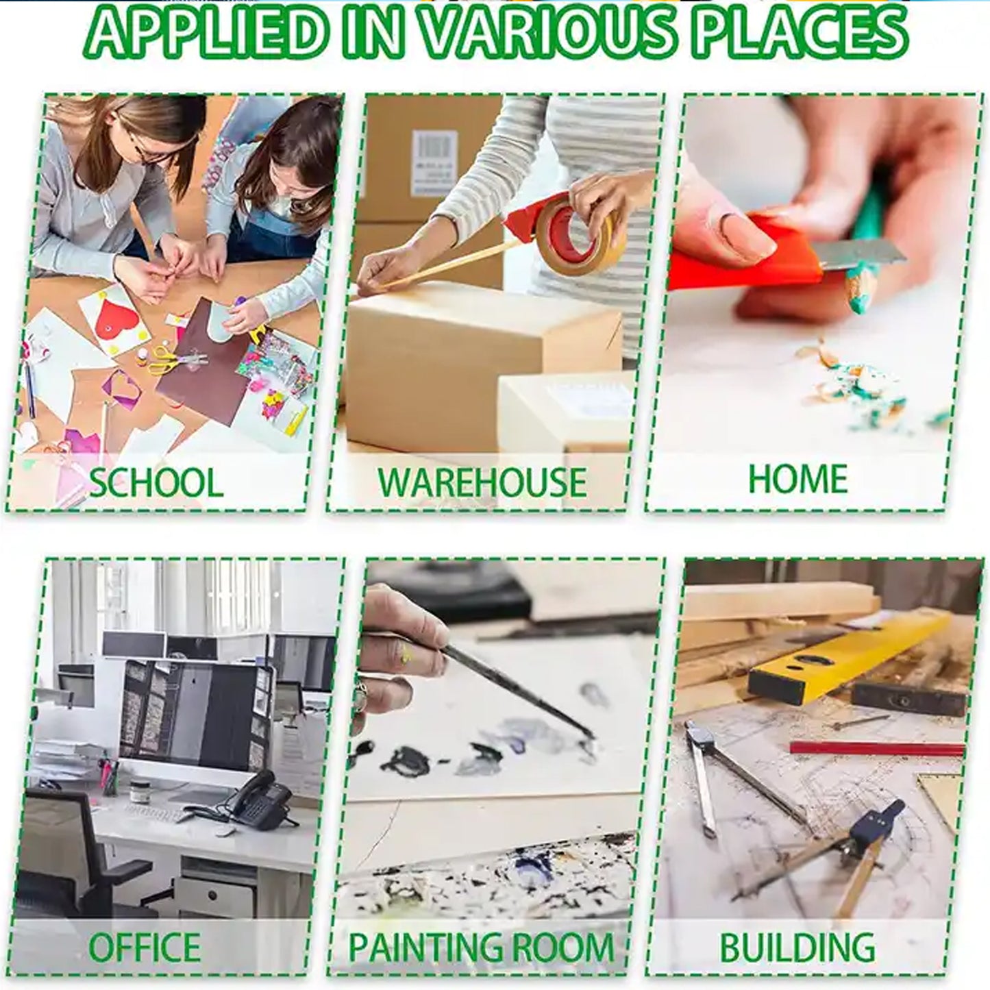 Multi-use Iron Cutter Cutting Blade And Precision Knife Blade Utility Knife - Heavy Duty Industrial Cutter Knife (18mm) - Happy Price - Image 4