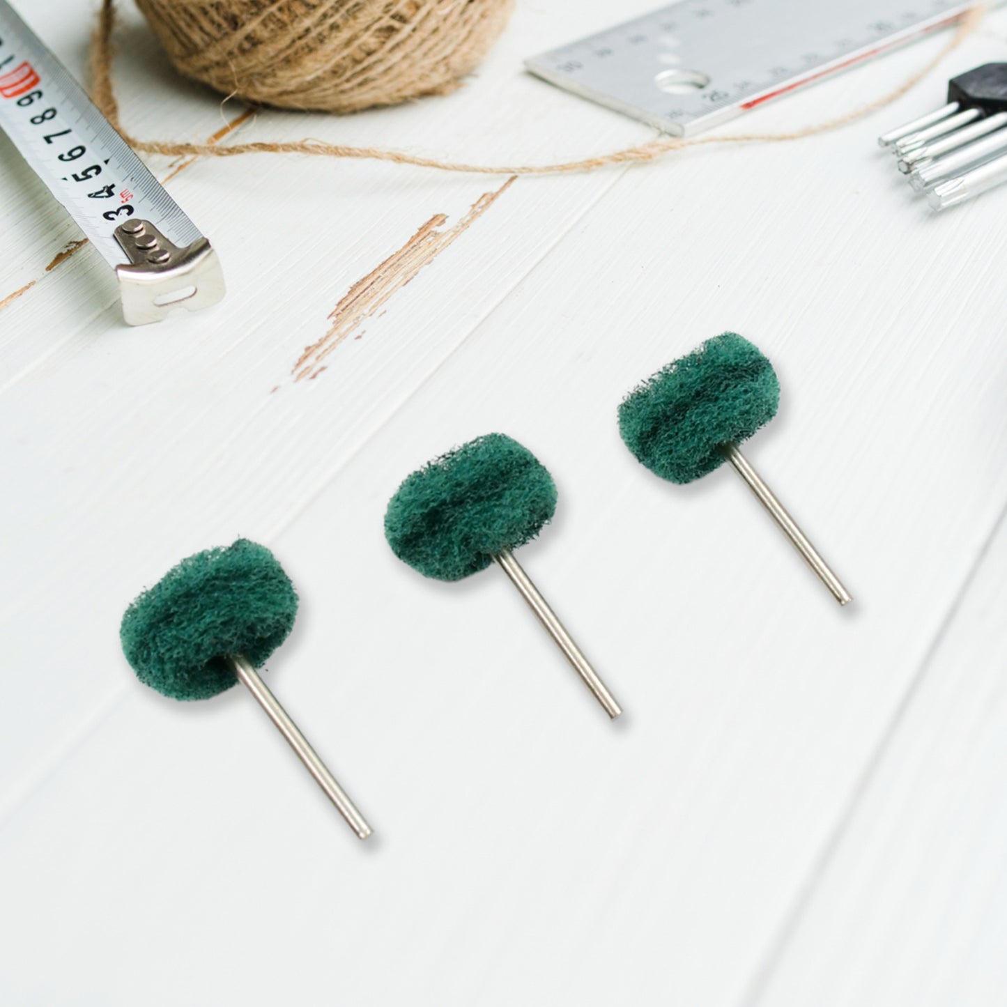 Abrasive Buffing Polishing Wheel Set (3 Pcs) - Happy Price - Image 5