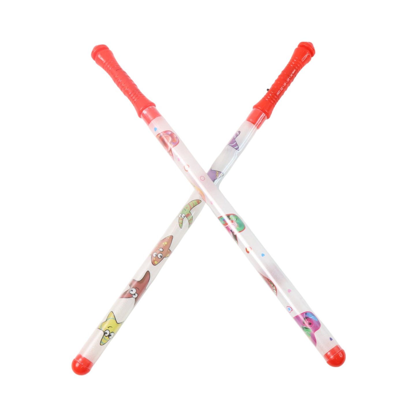 2 Piece LED Dandiya Sticks - Color Changing Light-Up Garba Sticks for Festivals - Happy Price - Image 2