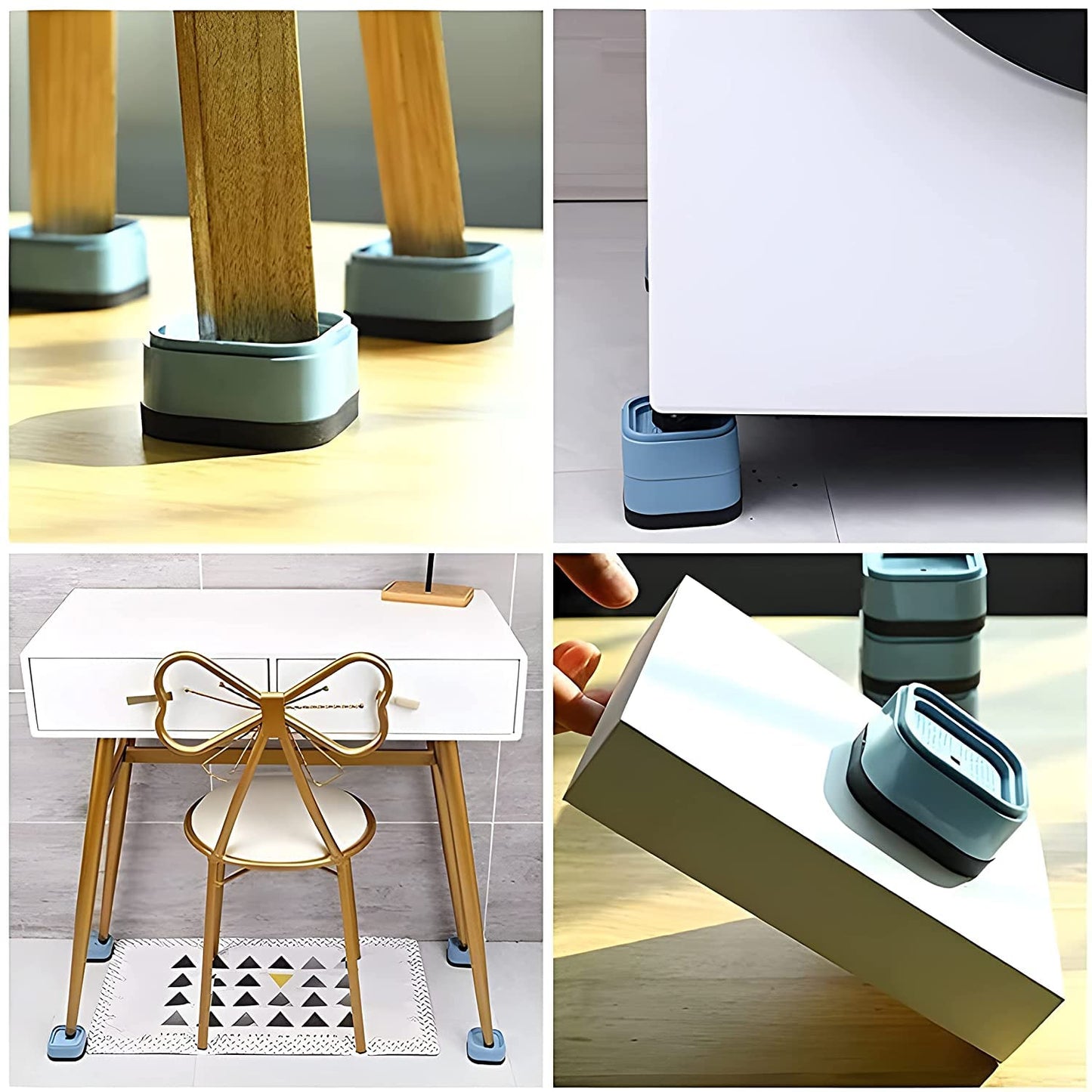 Plastic Washing Machine Feet Pads (Set Of 4 Pc) - Happy Price - Image 4