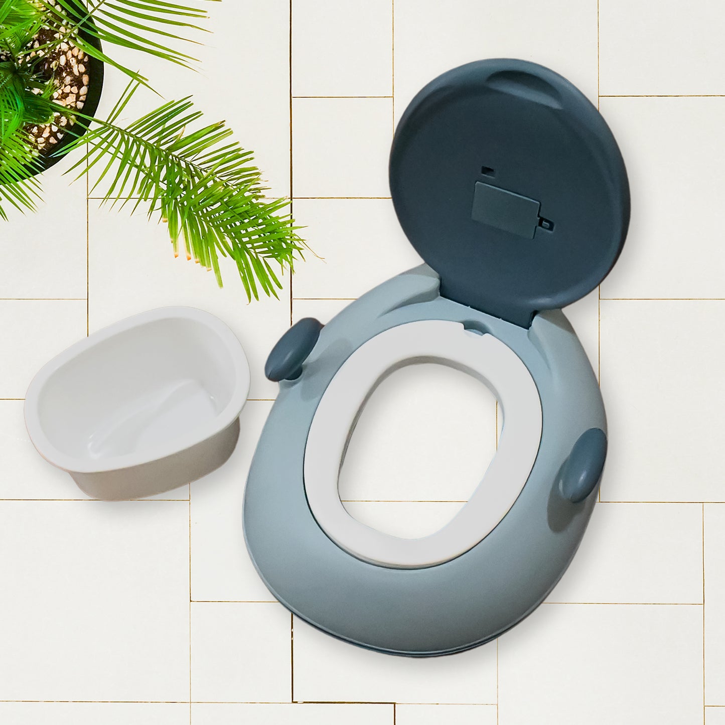 Baby Portable Lighting Music Toilet Baby Potty Training Seat Baby Potty Chair For Toddler Boys Girls Potty Seat For 1+ Year Child - Happy Price - Image 4