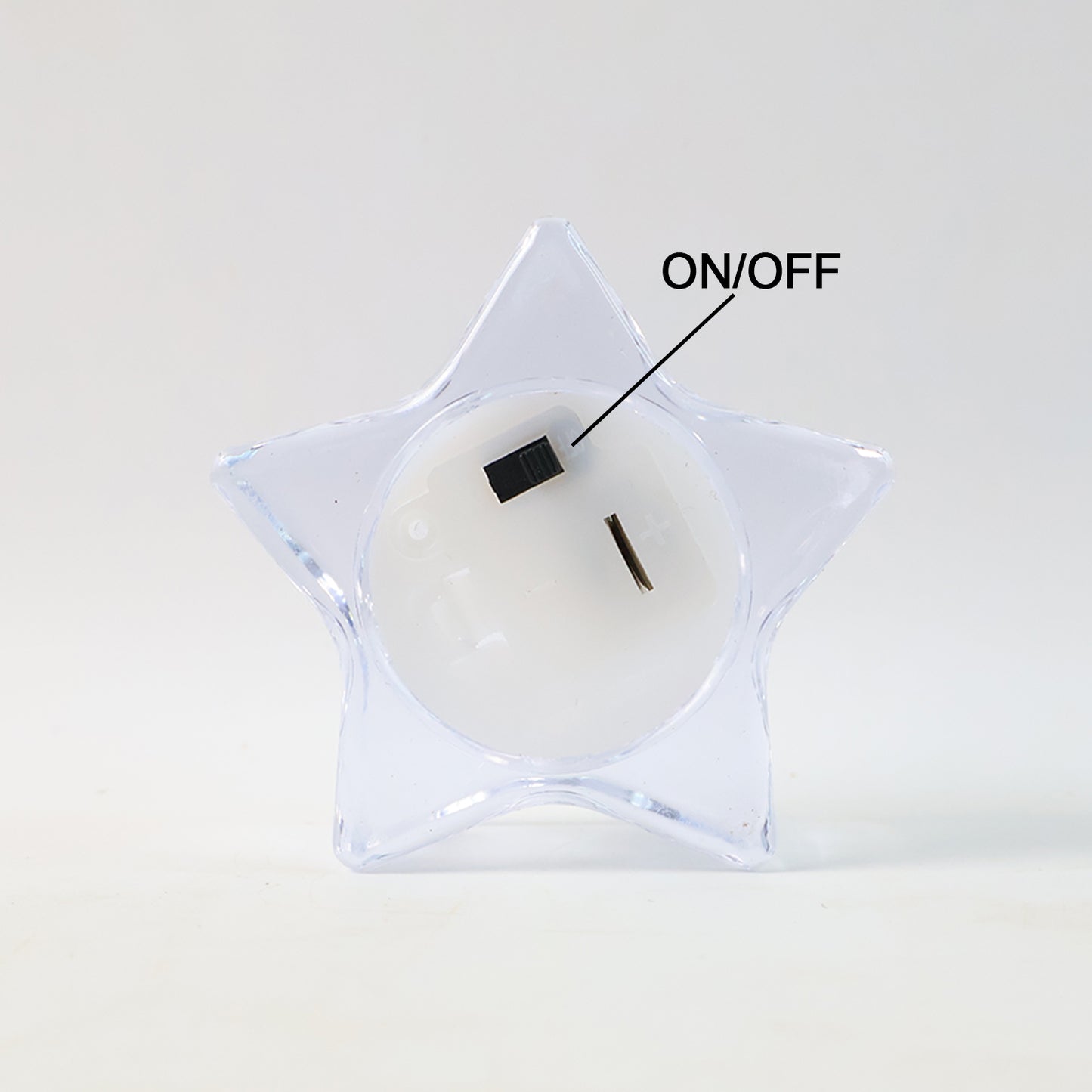 Set of 4 Star-Shaped LED Flameless Candles - Happy Price - Image 4