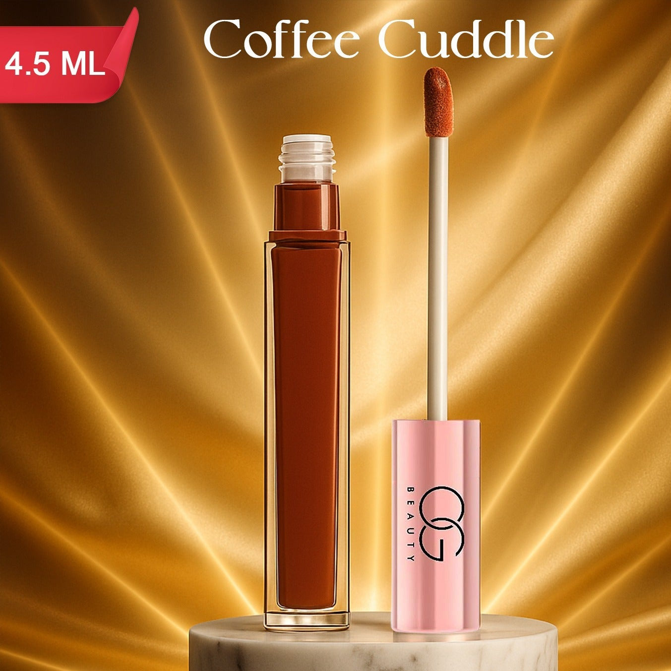 Moisture Lock Liquid Lipstick - Coffee Cuddle Shade, 4.5 ML, 1 Pc - Happy Price - Image 1