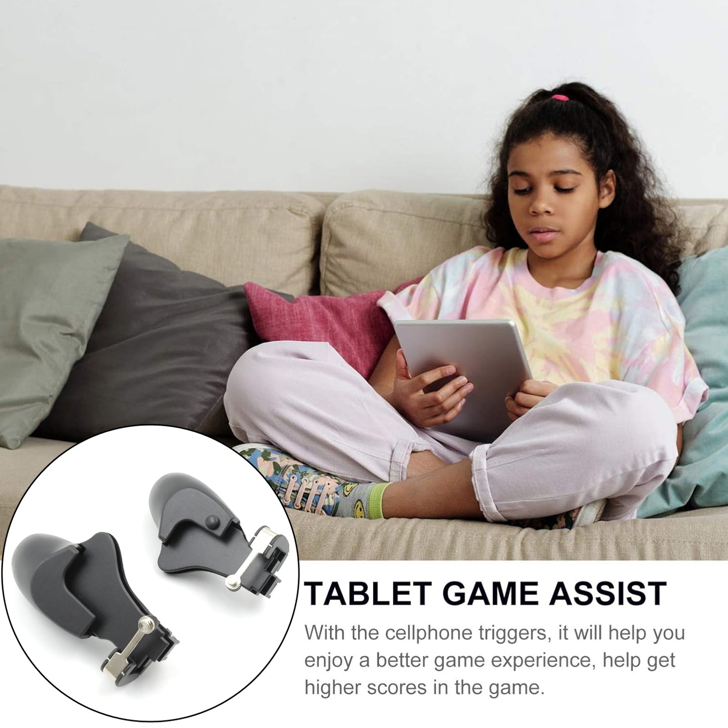 Pubg Mobile Game Metal Controller Joystick Attachment Accessory - Happy Price - Image 3