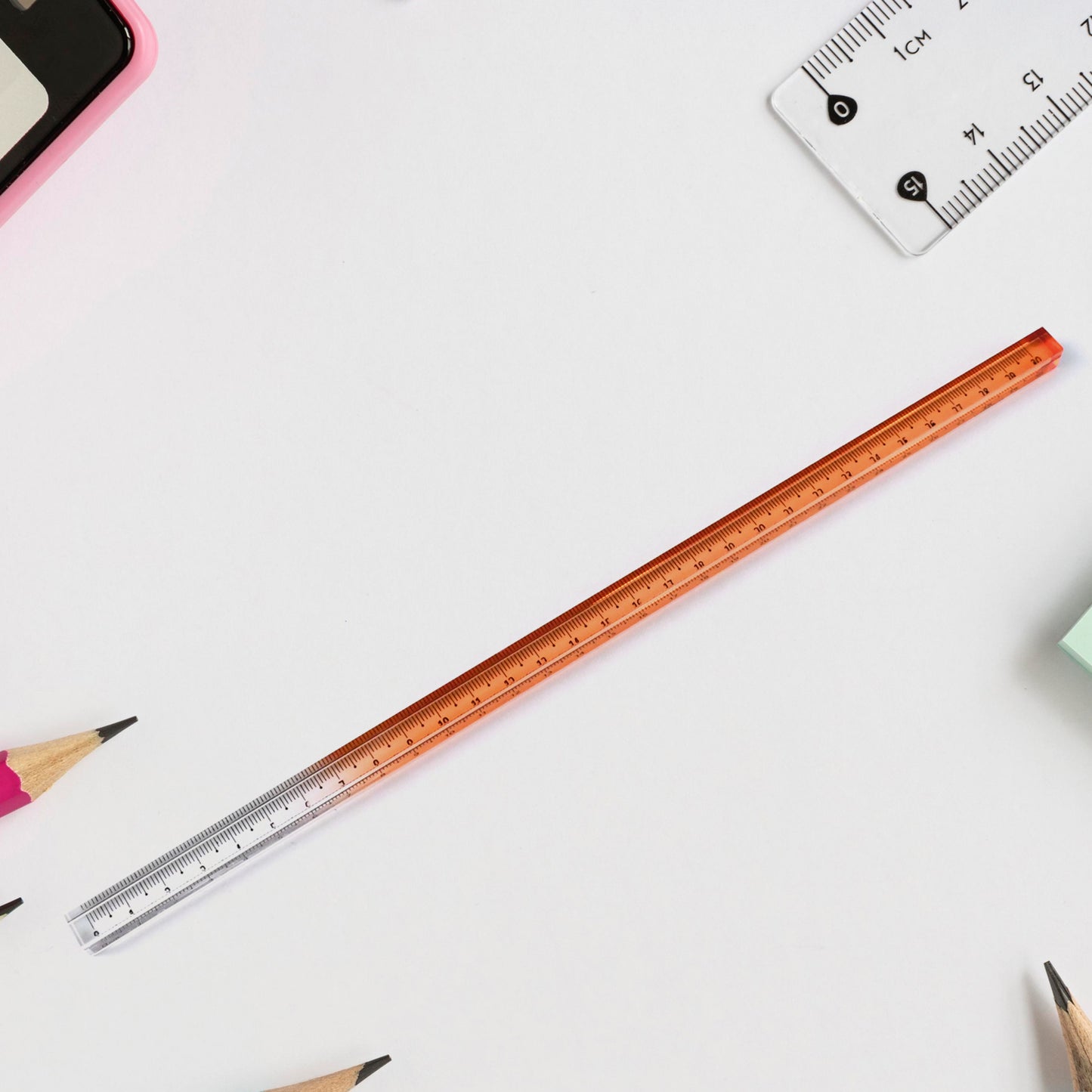 Acrylic Rulers 30 Cm Lengths Set Of Colourful Rulers Set (1 Pc) - Happy Price - Image 4