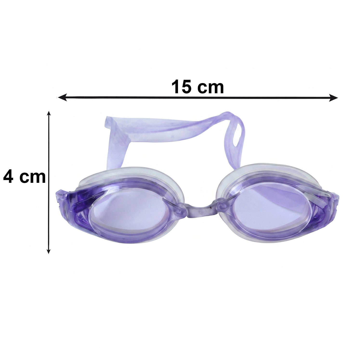 Kids Lightweight Swimming Goggles With Flexible Frame And Leak-proof Seal 1 Pc