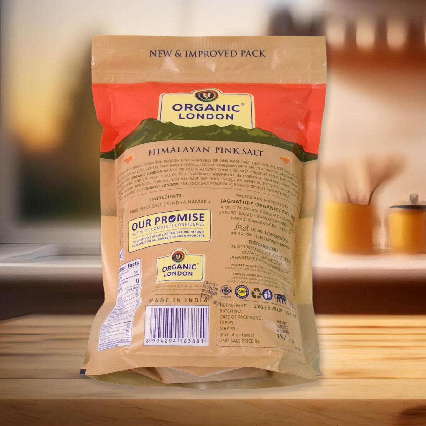 Organic Himalayan Pink Salt - 1 Kg Pack - Happy Price - Image 3