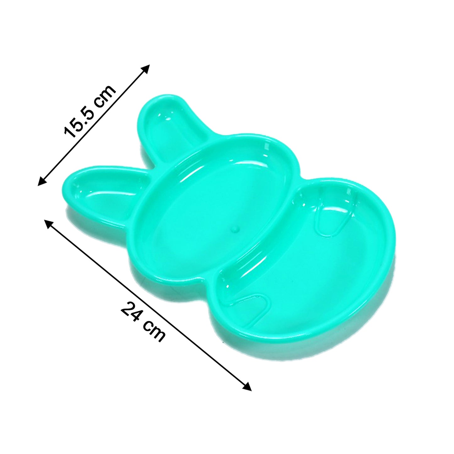 Rabbit Shape Dish 6 Pcs For Kids (Multicolor) - Happy Price - Image 3