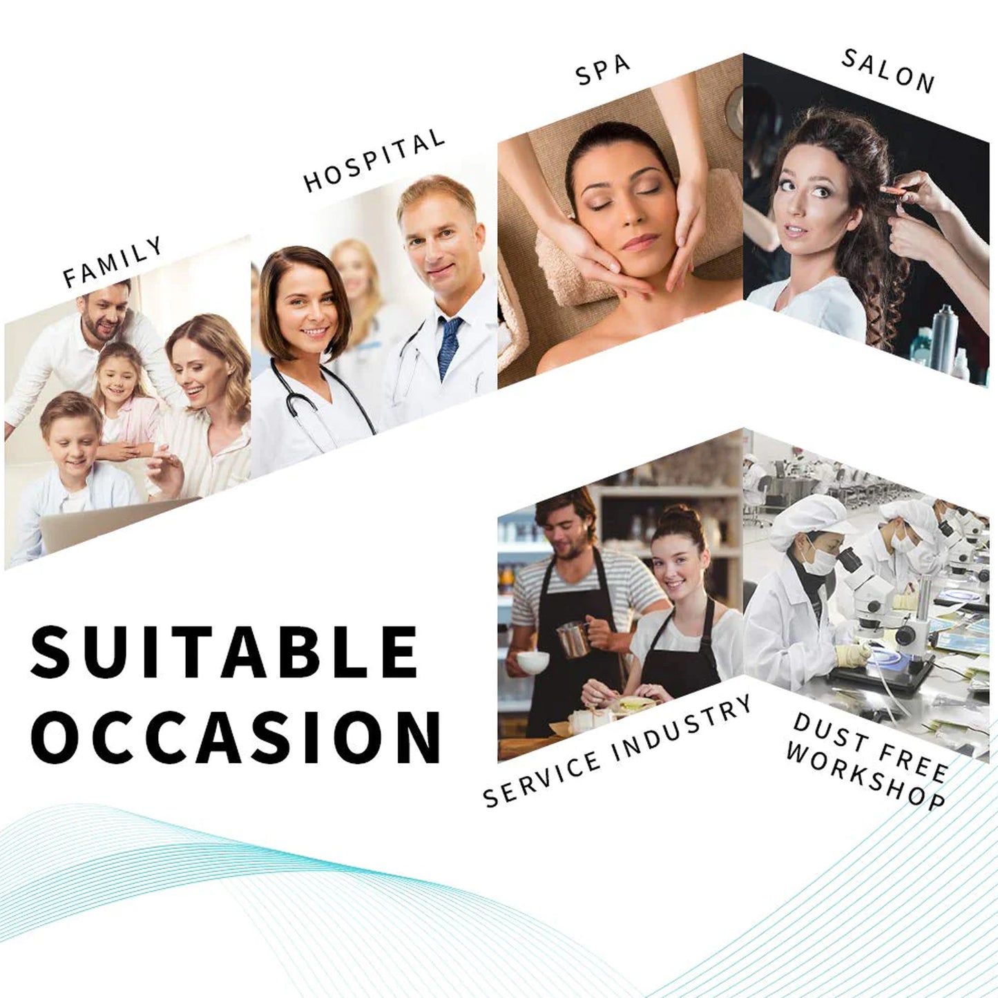 Disposable Plastic Shower Caps Clear Elastic Thick Bath Cap For Women Spahome Usehotel And Hair Salon (1pc) - Happy Price - Image 4