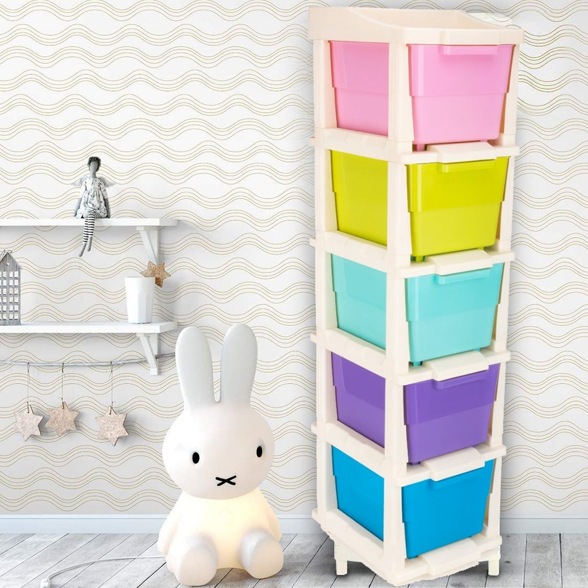 5 Layer Multi-purpose Modular Drawer Storage System - Happy Price - Image 5