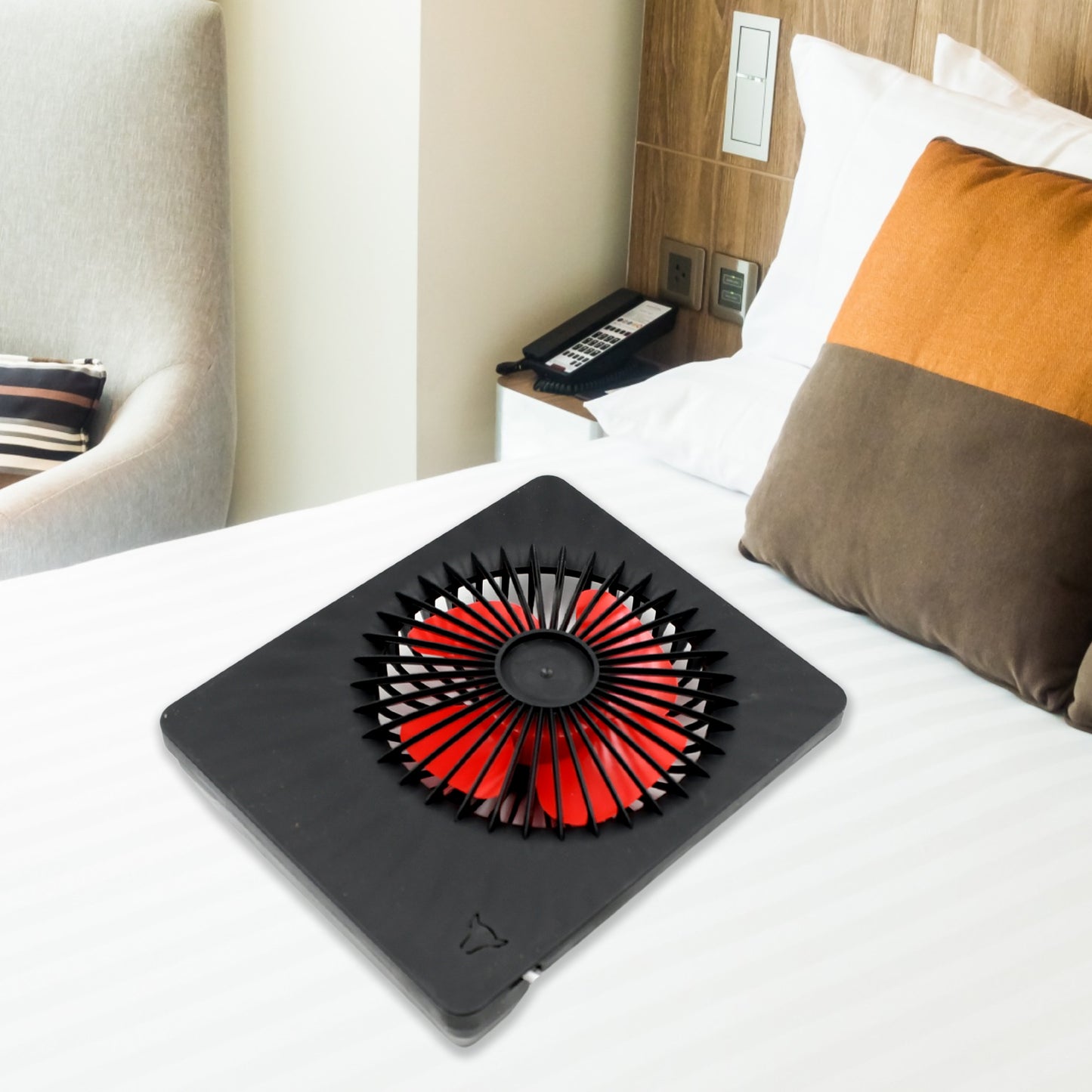 Portable Desk Fan Table Fan 1 Step Speed Setting Fan Personal Desk Fan Suitable For Office School Home Use - Happy Price - Image 3