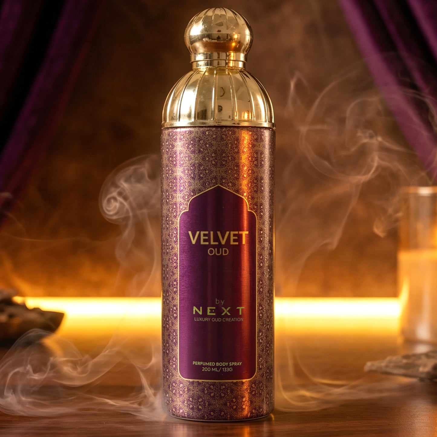 Next Velvet Oud Premium Body Spray 200 ML - Long-Lasting Oud Fragrance - Great Price - Image 6