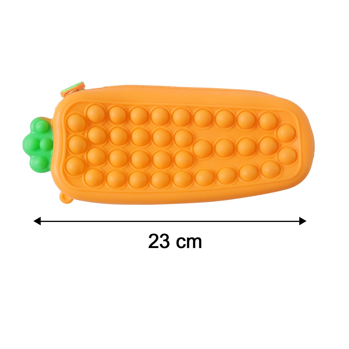 Silicone Pop It Pencil Pouch with Zipper - 1 Pc - Great Price - Image 5