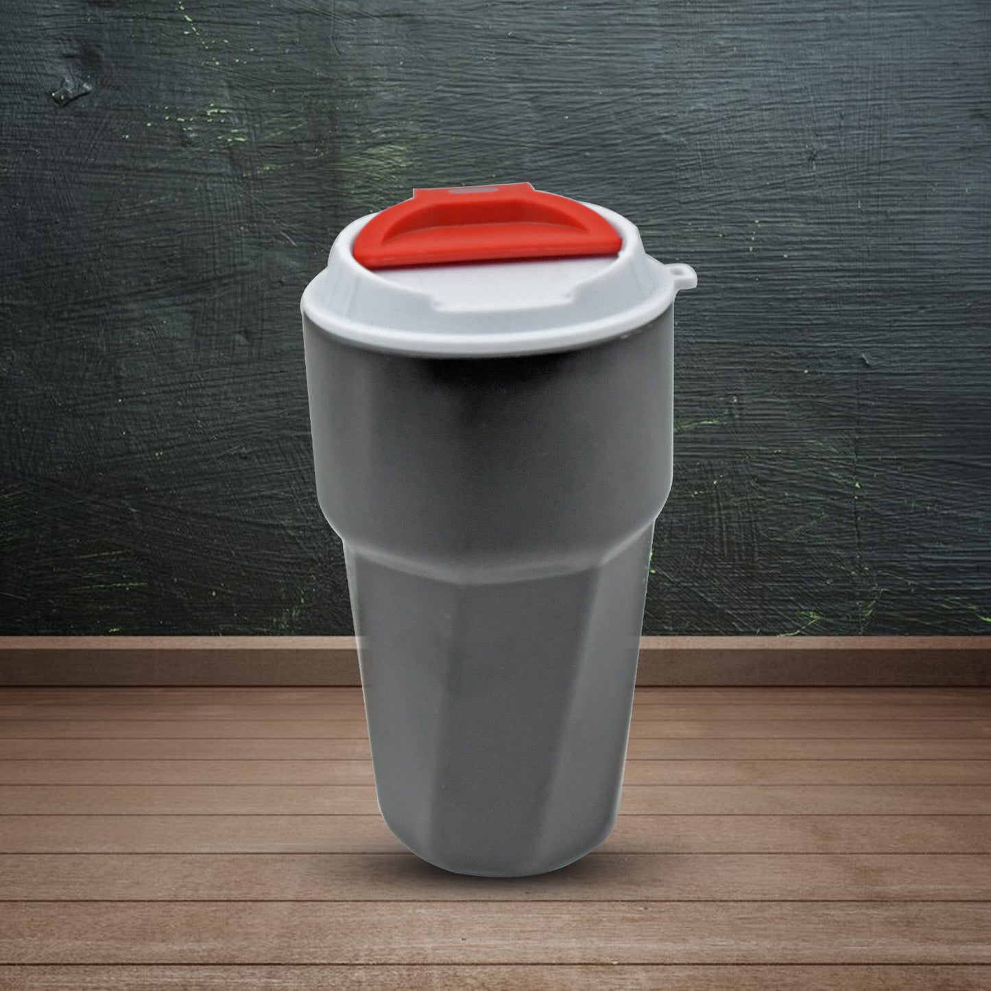 Stainless Steel Vacuum Insulated Travel Mug Car Coffee Mug With Lid Reusable Thermal Cup For Coffee Car Travel Beach Camping Hiking Hunting Fishing Drinks Coffee Tea Mug Outdoor Home Office (1 Pc) - Happy Price - Image 3