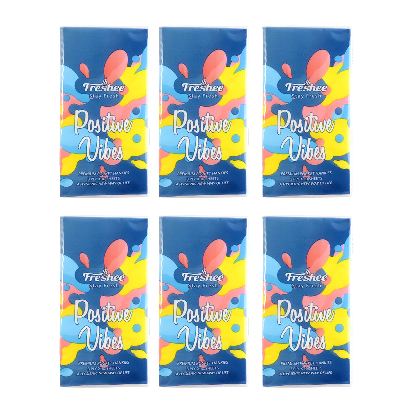 Pack of 6 Soft Pocket Tissues - 60 Sheets Each, Gentle & Travel-Friendly - Great Price - Image 2