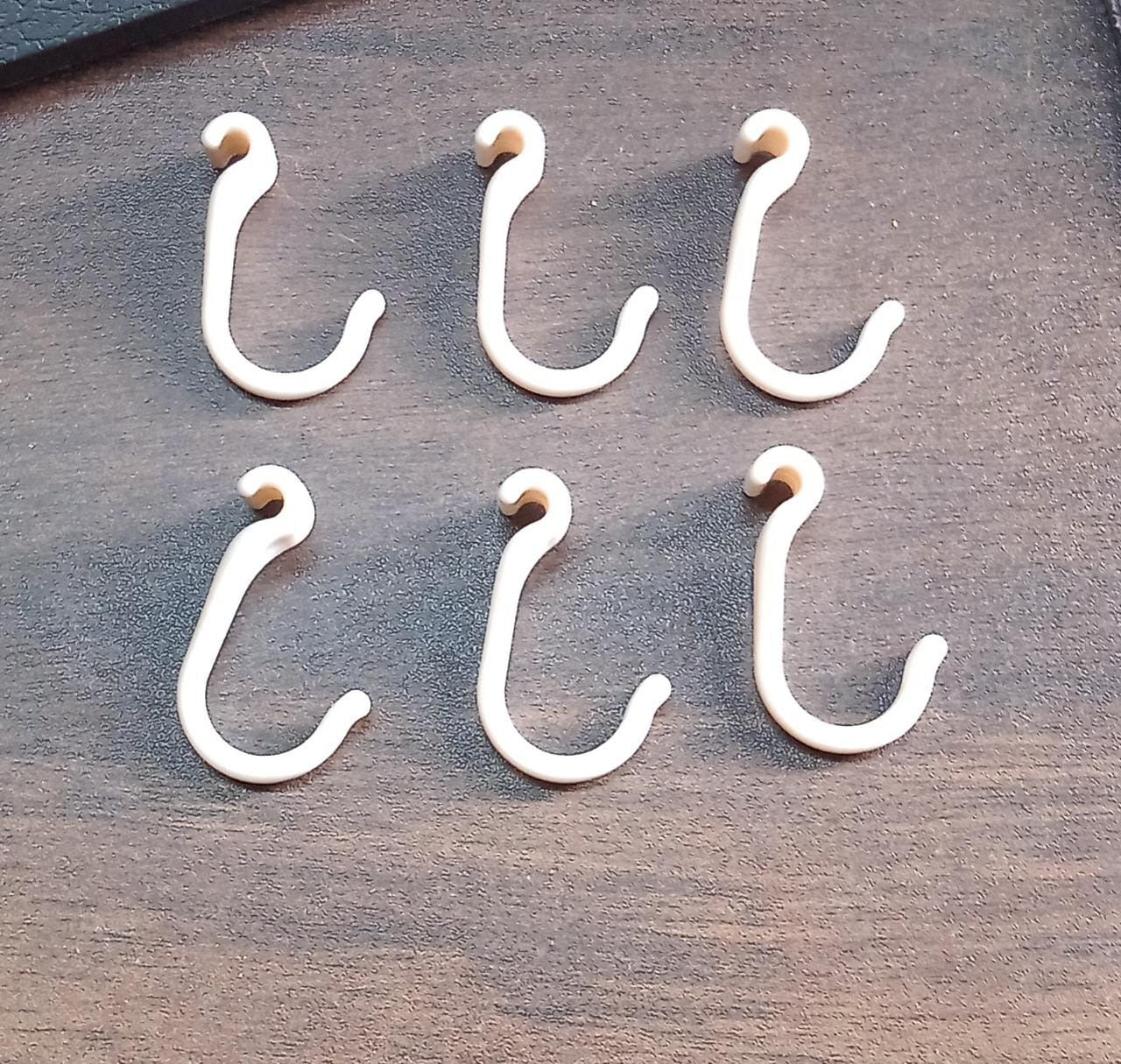 Small Plastic Hooks (6 Pc) - Happy Price - Image 3