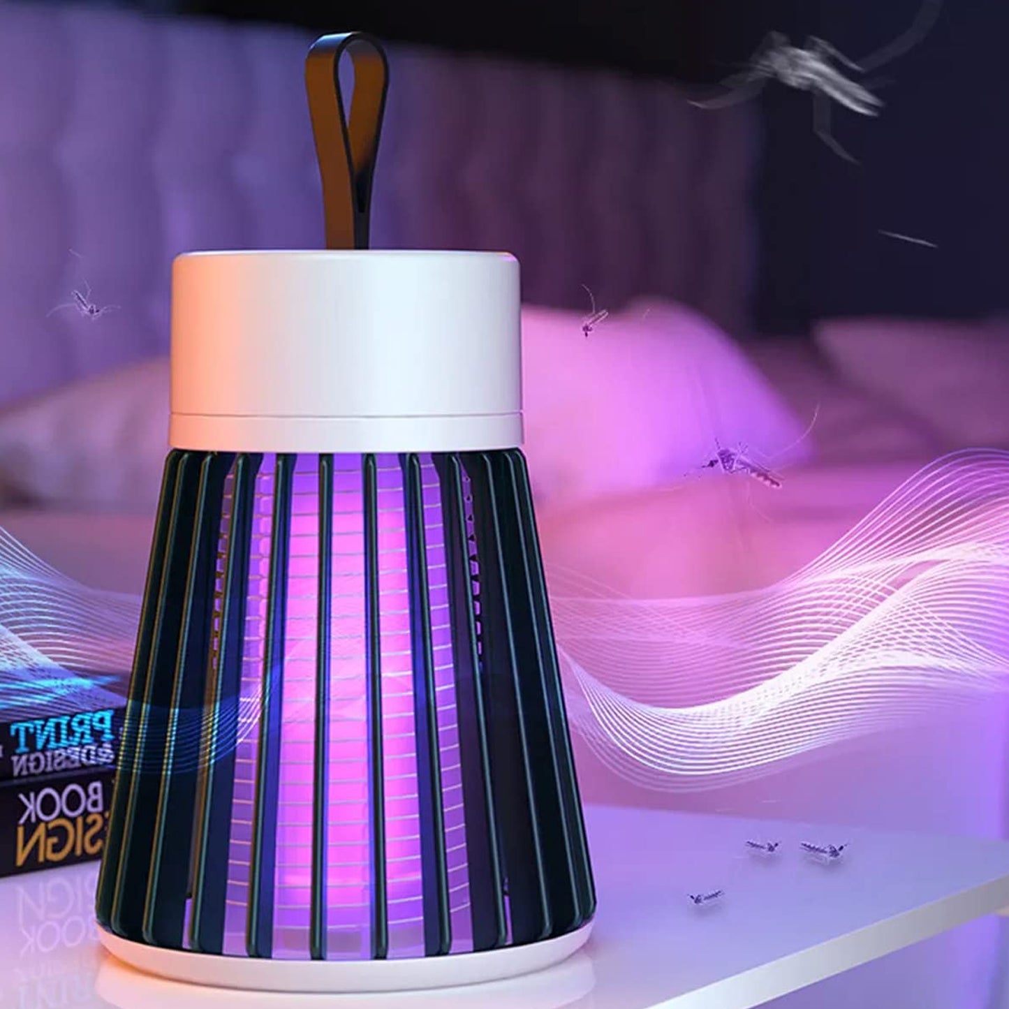 Mosquito Killer Machine Mosquito Killer Usb Powered Bug Zapper Mosquito Lamp For Home Electric Led Lamp Mosquito Killer Indoor Outdoor Mosquito Trap Machine - Happy Price - Image 2