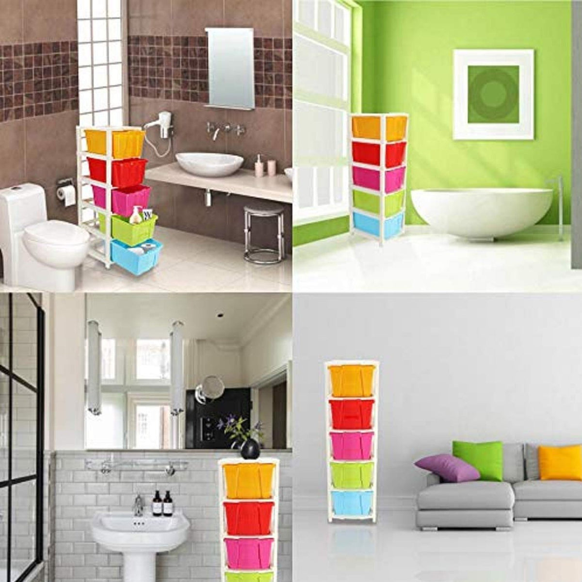 5 Layer Multi-purpose Modular Drawer Storage System - Happy Price - Image 6