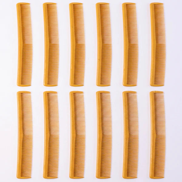 12 Piece Professional Plastic Hair Styling Comb Set for Detangling and Grooming - Great Price - Image 3