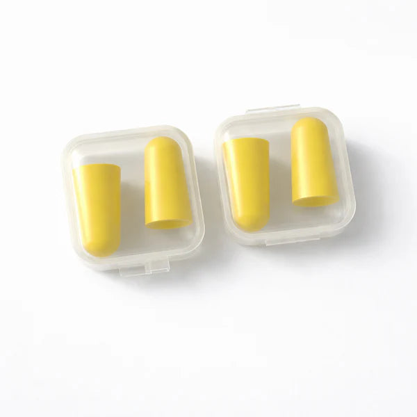 Soft Foam Ear Plugs for Noise Reduction - 2 Pair Pack with Cases - Happy Price - Image 2