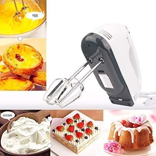 Compact Electric Hand Mixer for Home Baking & Kitchen Tasks (1pc)
