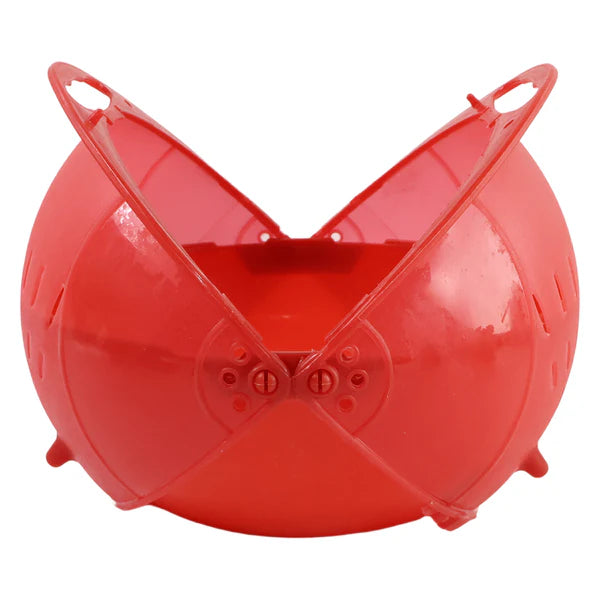 Plastic Revolving Multi Functional Rice Vegetable Fruit Wash Basket Bowl (Multi Colour) - Happy Price - Image 4