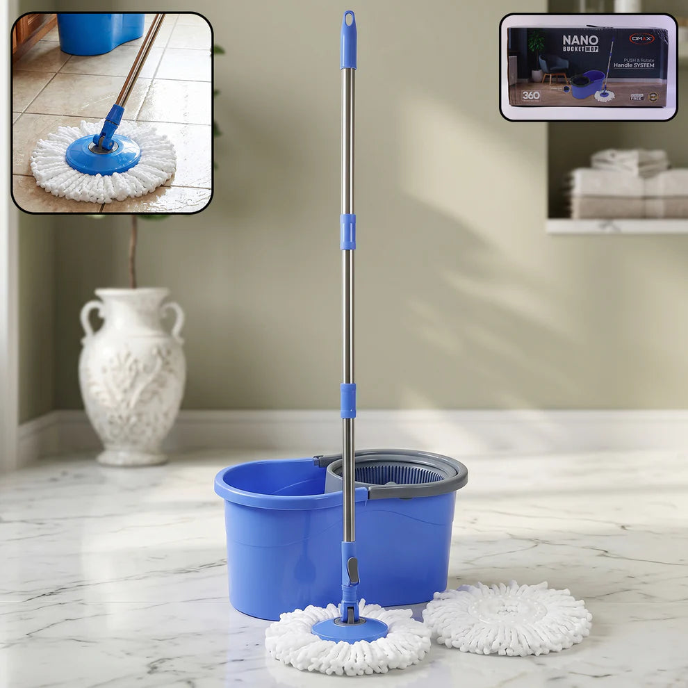 360 Degree Spin Mop Set with Bucket and 130 Cm Adjustable Handle - Great Price - Image 6