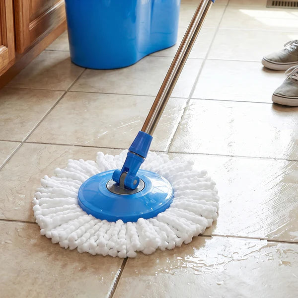 360 Degree Spin Mop Set with Bucket and 130 Cm Adjustable Handle - Great Price - Image 1