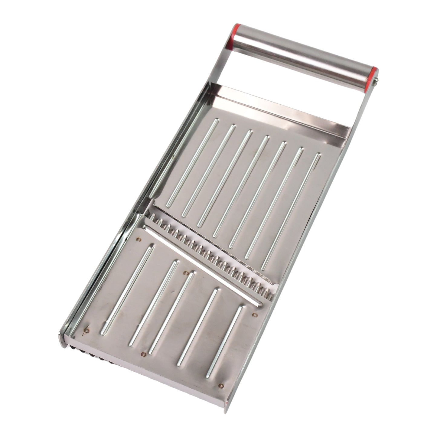 Durable Stainless Steel Vegetable & Fruit Slicer with Ergonomic Handle - Happy Price - Image 2