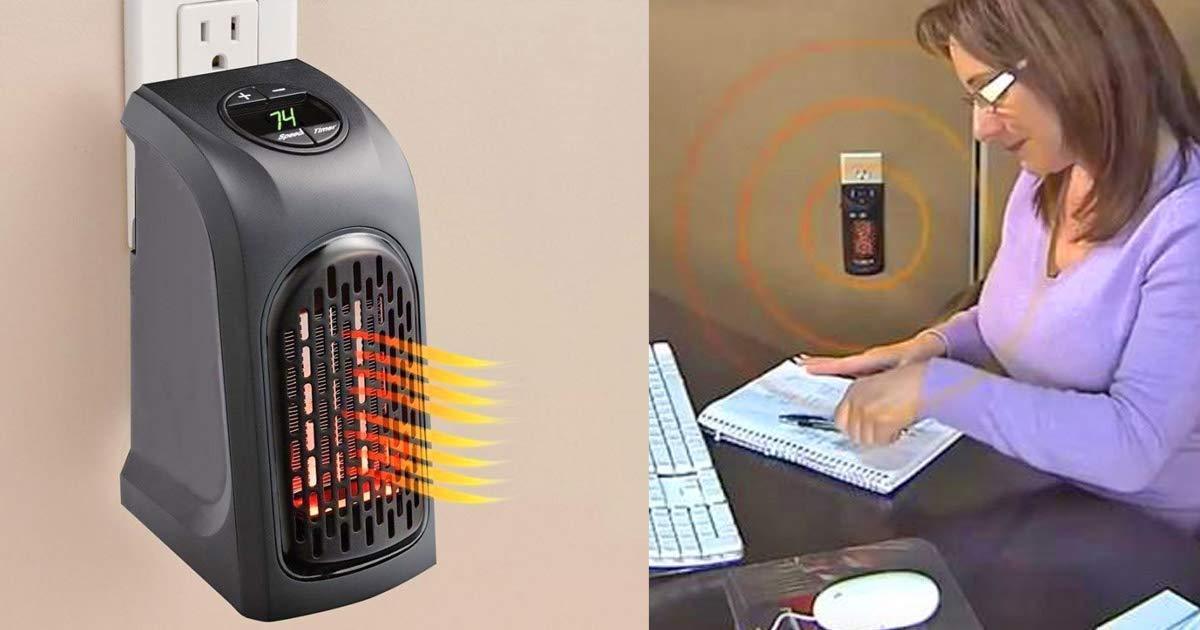 Electric Mini Handy Heater Plug-in Wall (400w) - Happy Price - Image 4
