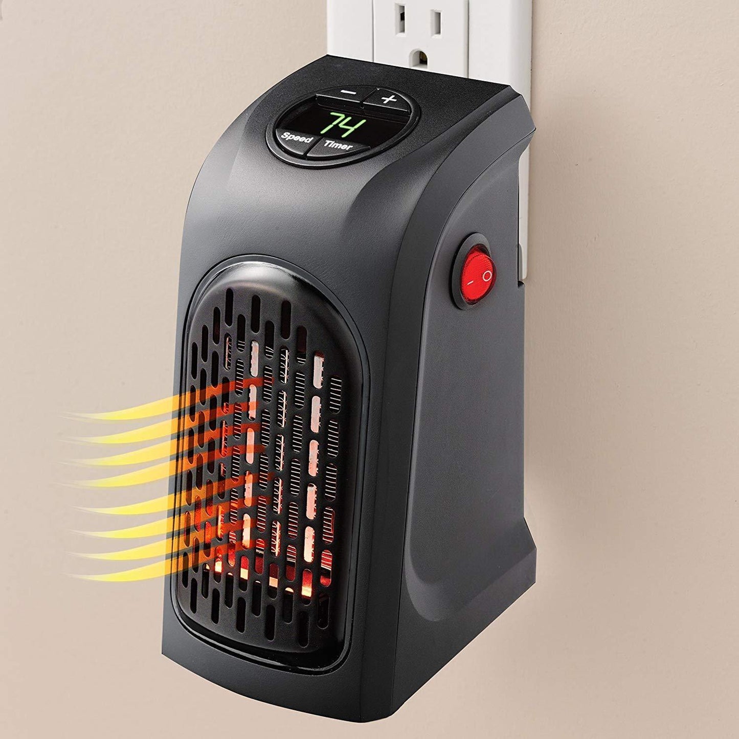 Electric Mini Handy Heater Plug-in Wall (400w) - Happy Price - Image 5