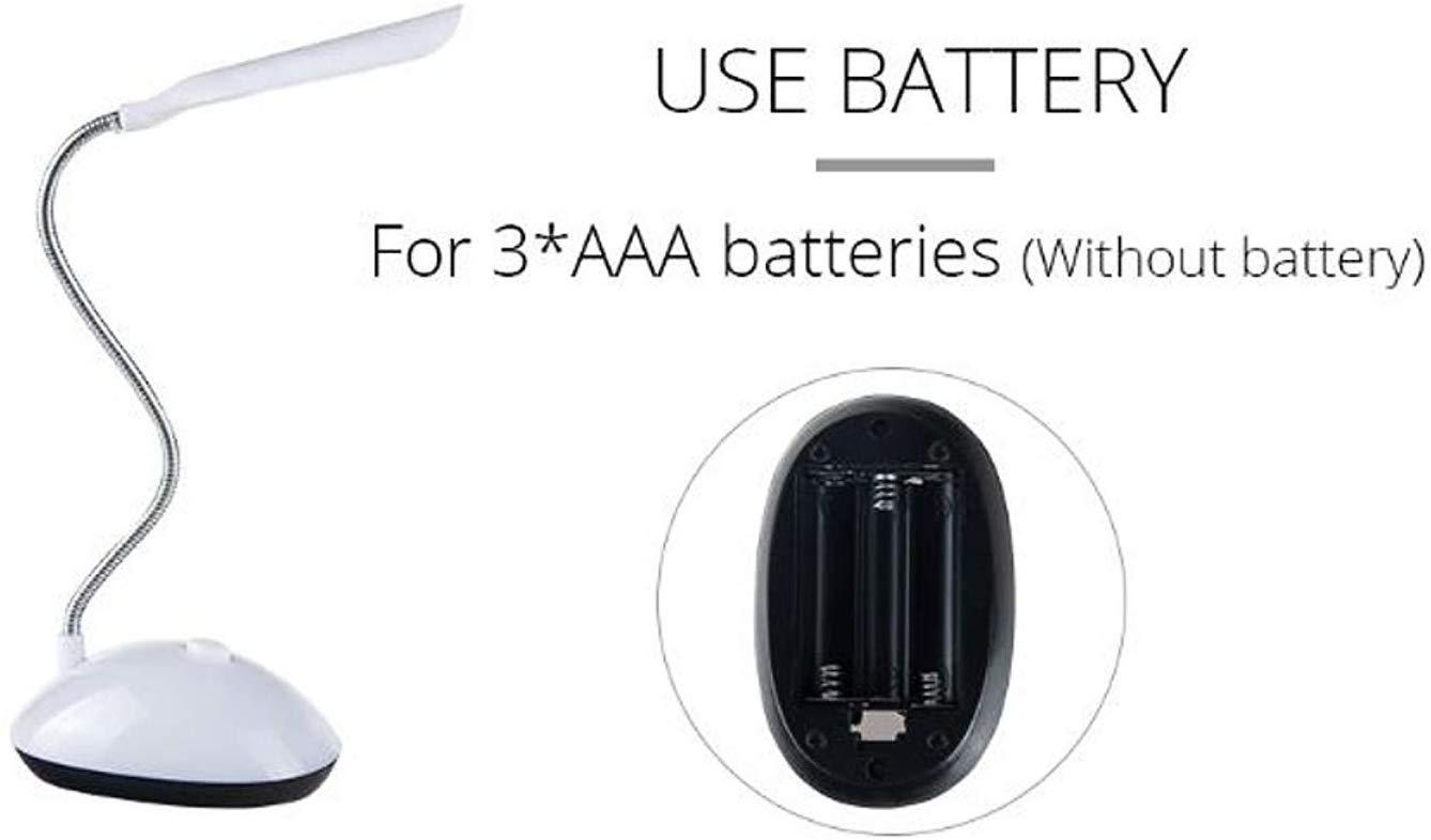 Portable Led Reading Light Adjustable Dimmable Touch Control Desk Lamp - Happy Price - Image 2