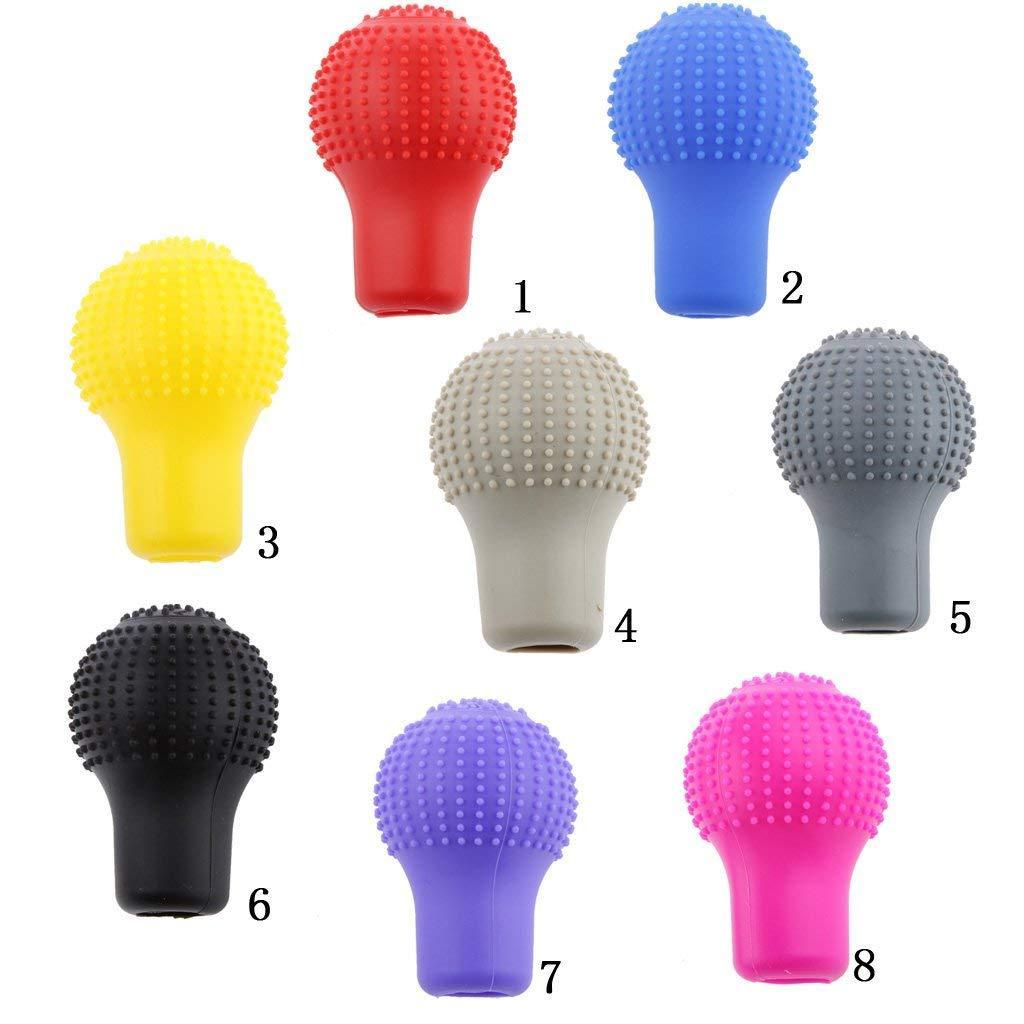 Anti-scratch Universal Fit Silicon Gear Shift Knob Protective Cover - Happy Price - Image 3