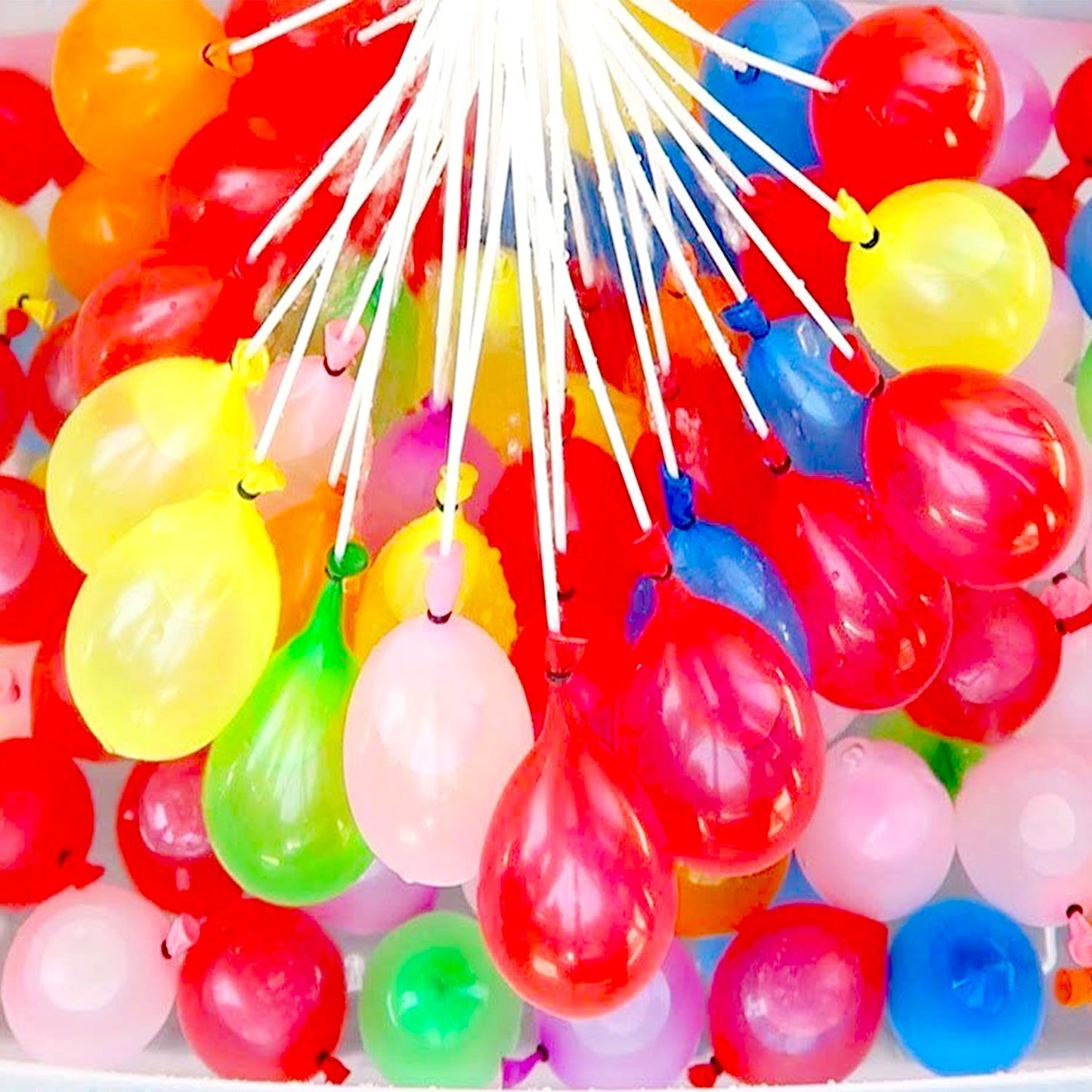 Holi Magic Water Balloons For Kids - 111 Pcs (Multicolor) - Happy Price - Image 5