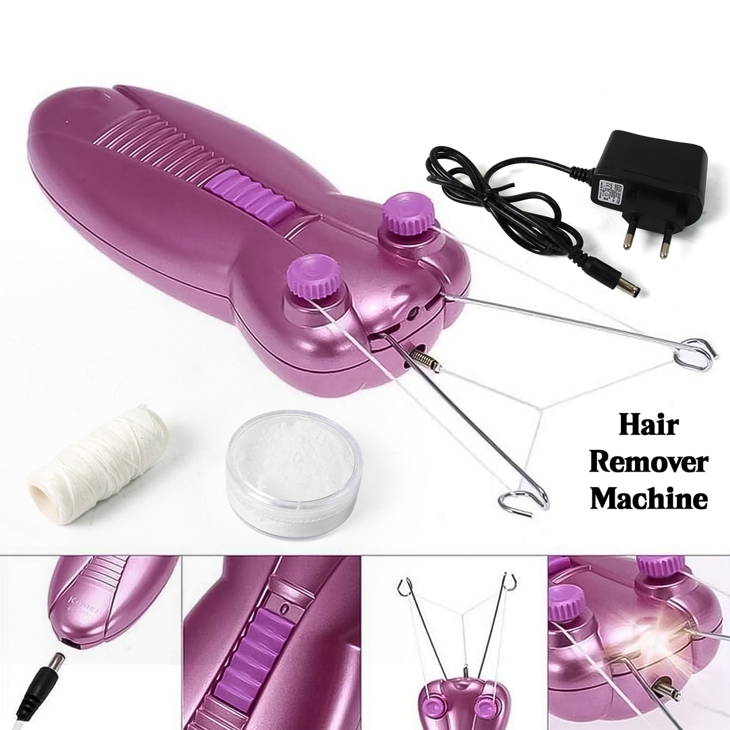 Electric Facial Hair Remover Machine (1 Set) - Happy Price - Image 3