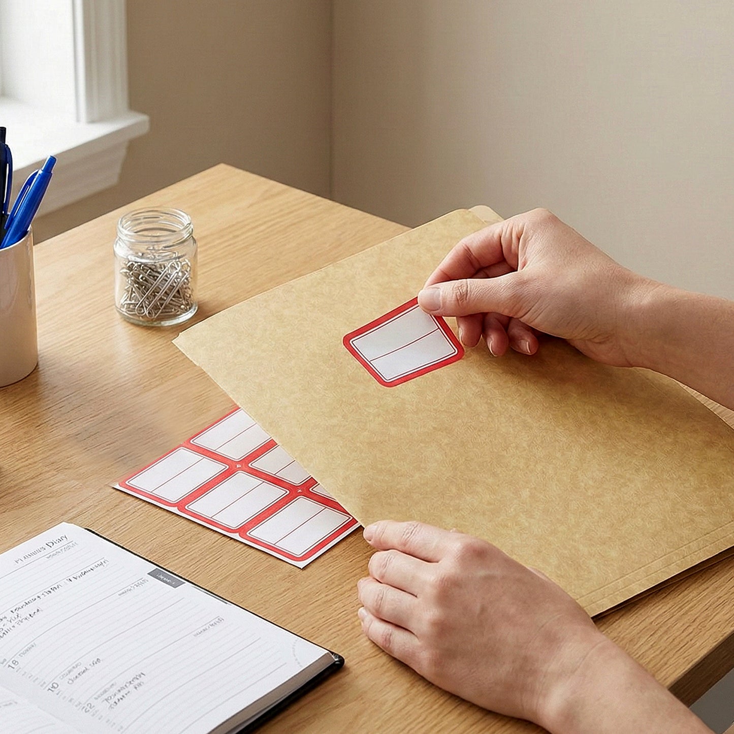 Writable Label Stickers - 50 Sheets for Easy Organization - Happy Price - Image 5