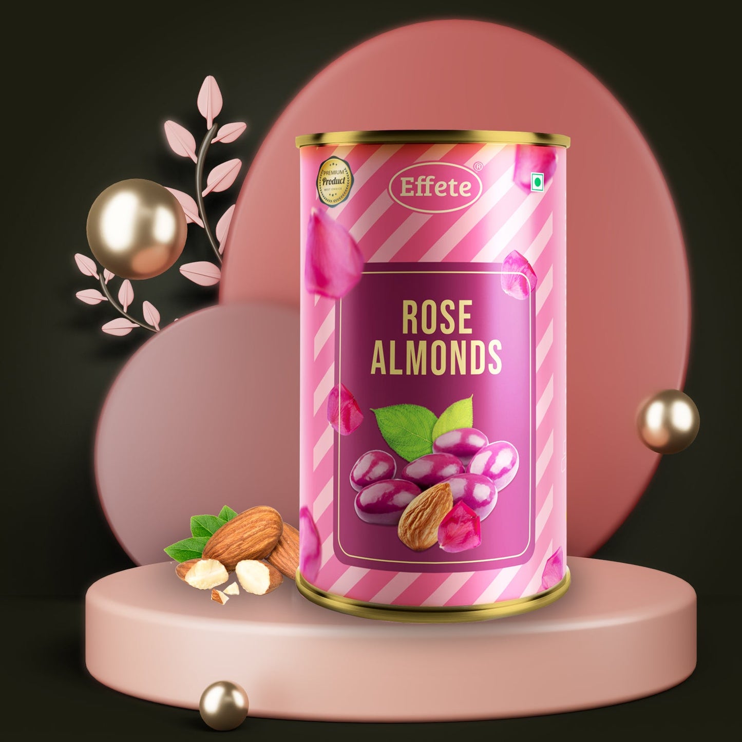 Effete Rose Almonds Chocolate - Happy Price - Image 5