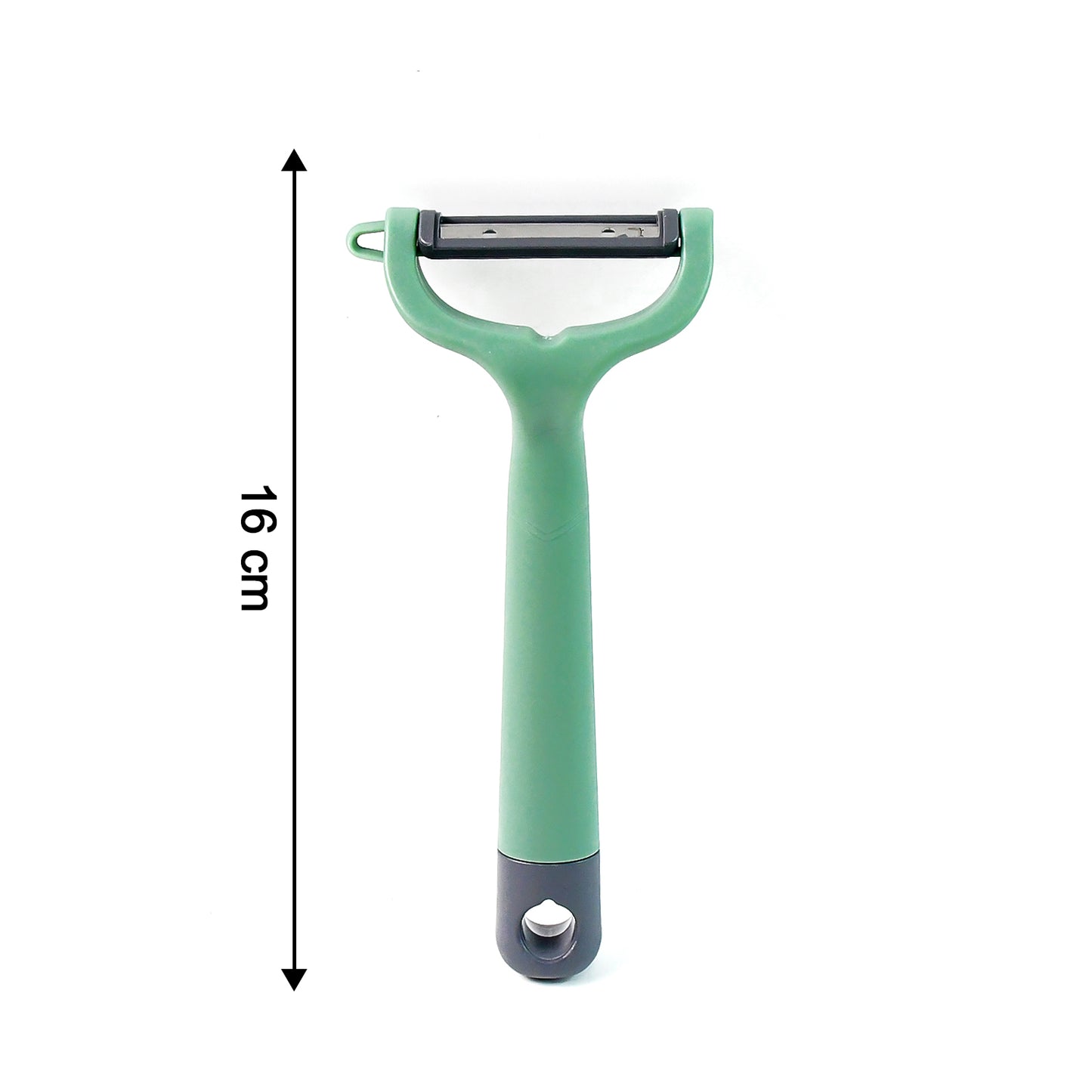 Ergonomic Vegetable and Fruit Peeler with Sharp Stainless Steel Blade (1 Pc) - Happy Price - Image 3