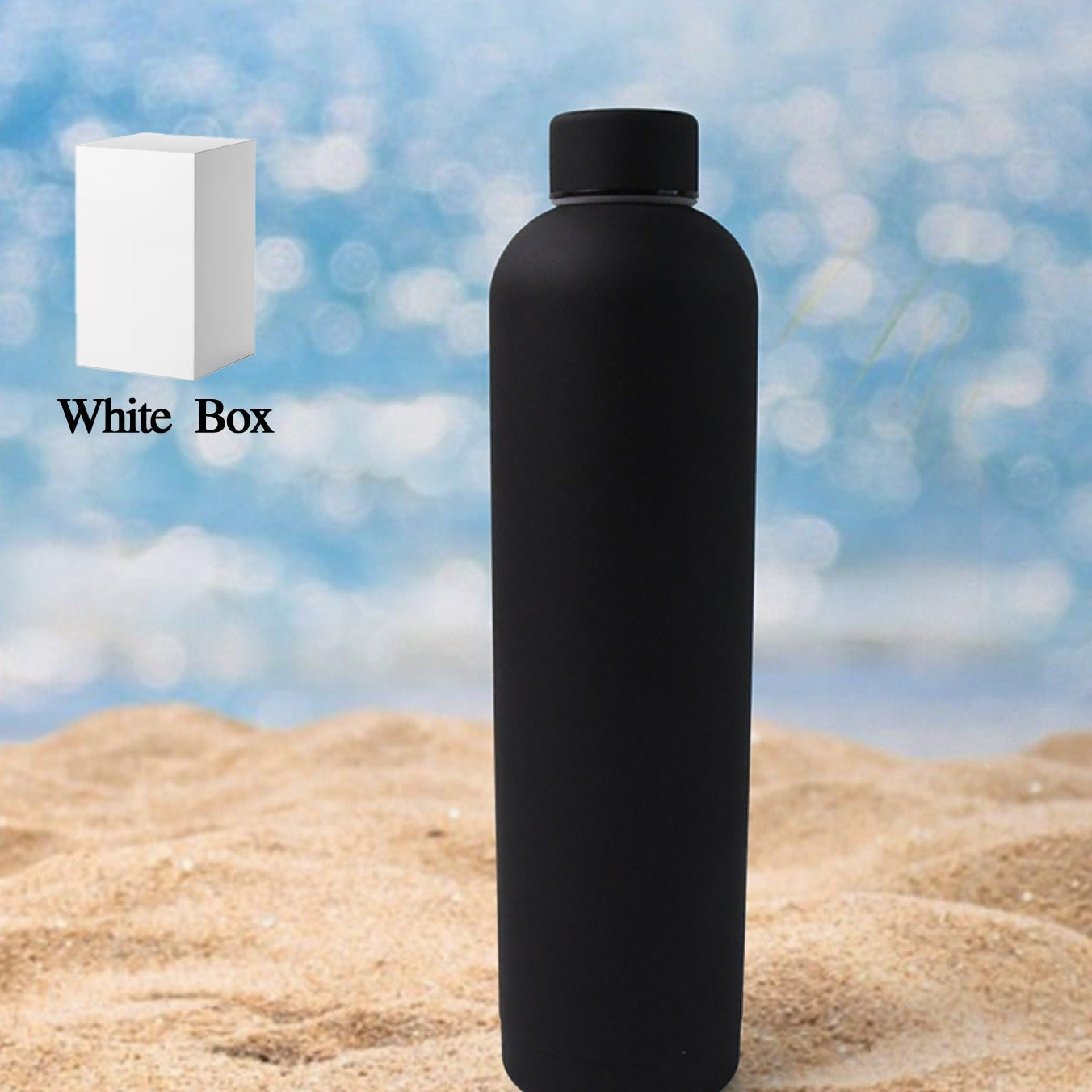 Stainless Steel Double Wall Vacuum-insulated Drink Water Bottle (1000 Ml Approx) - Happy Price - Image 1