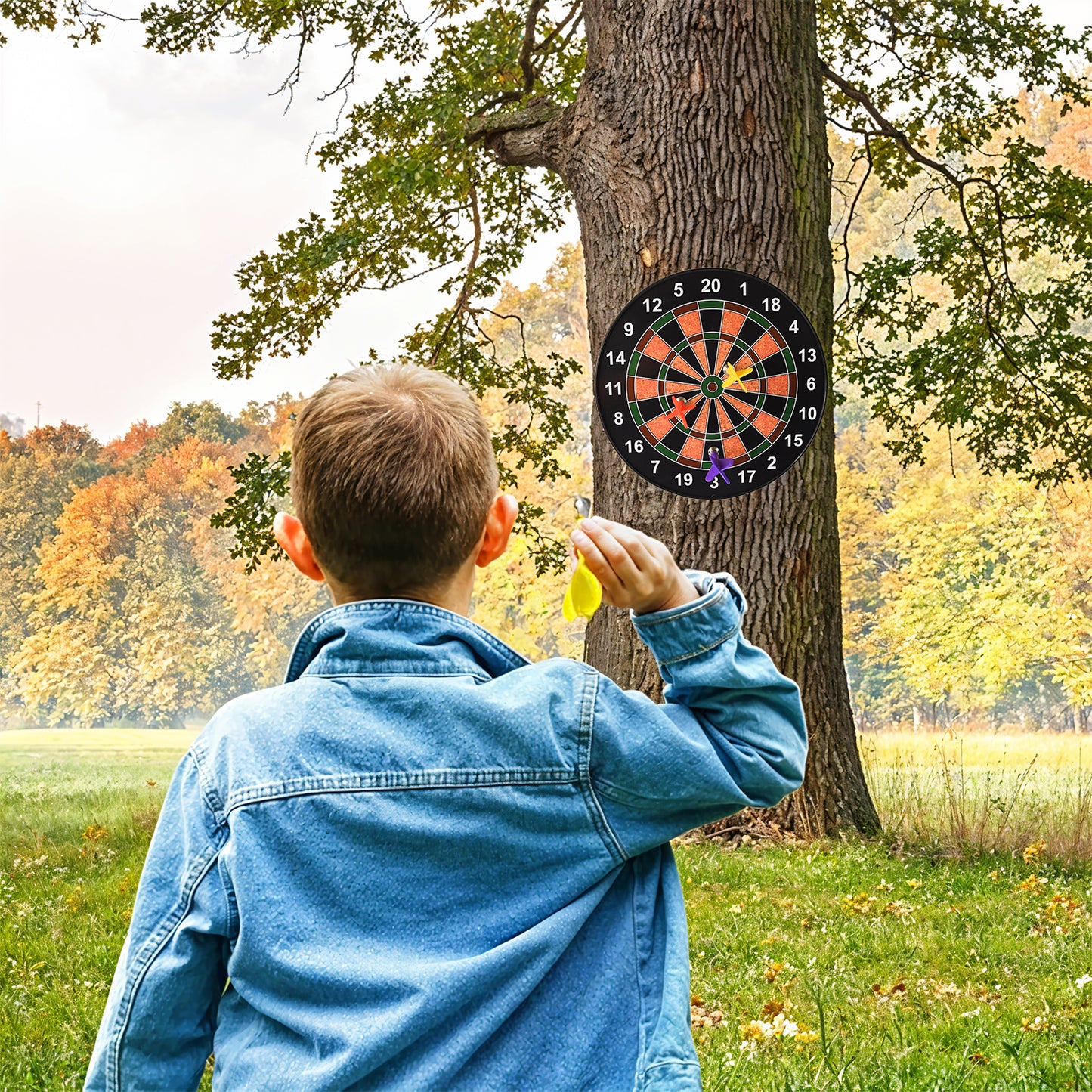 Classic Magnetic Dartboard Game Set - Happy Price - Image 4