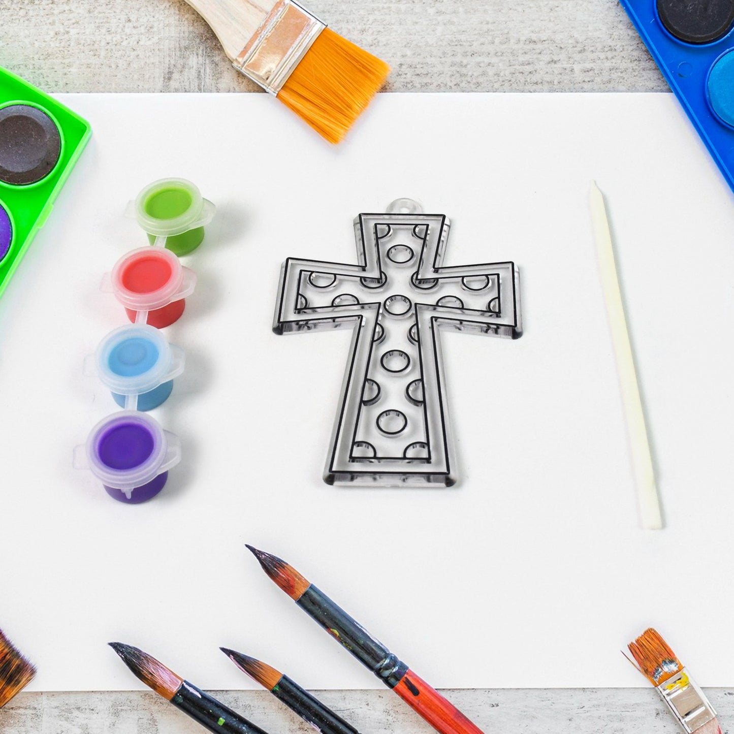 Acrylic Paint Color Kits 1 Set 4 Color (1 Set) - Happy Price - Image 4