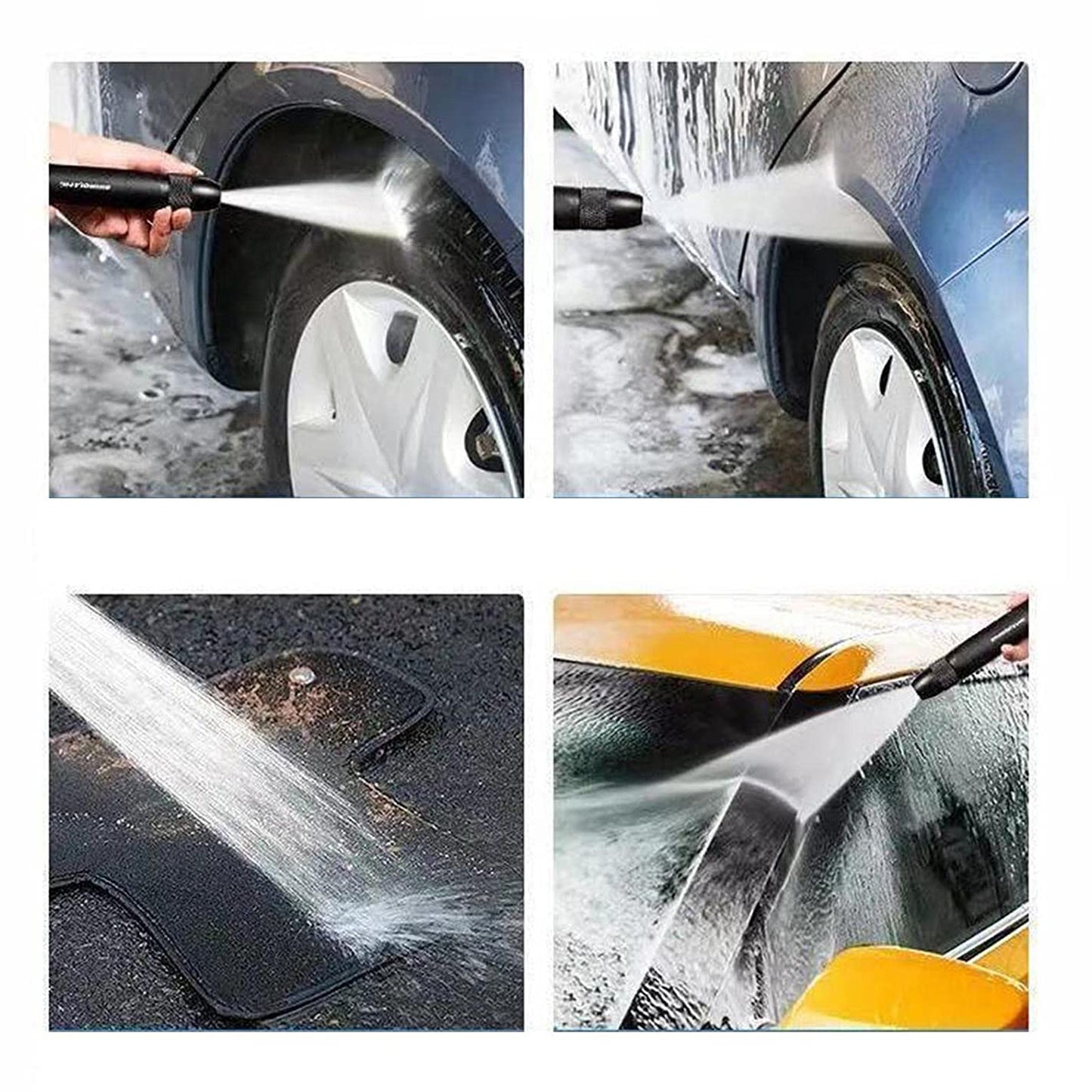 High Pressure Water Gun Nozzle Car Wash Water Gun Nozzle Alloy Garden Nozzle Spray Gun - Happy Price - Image 5