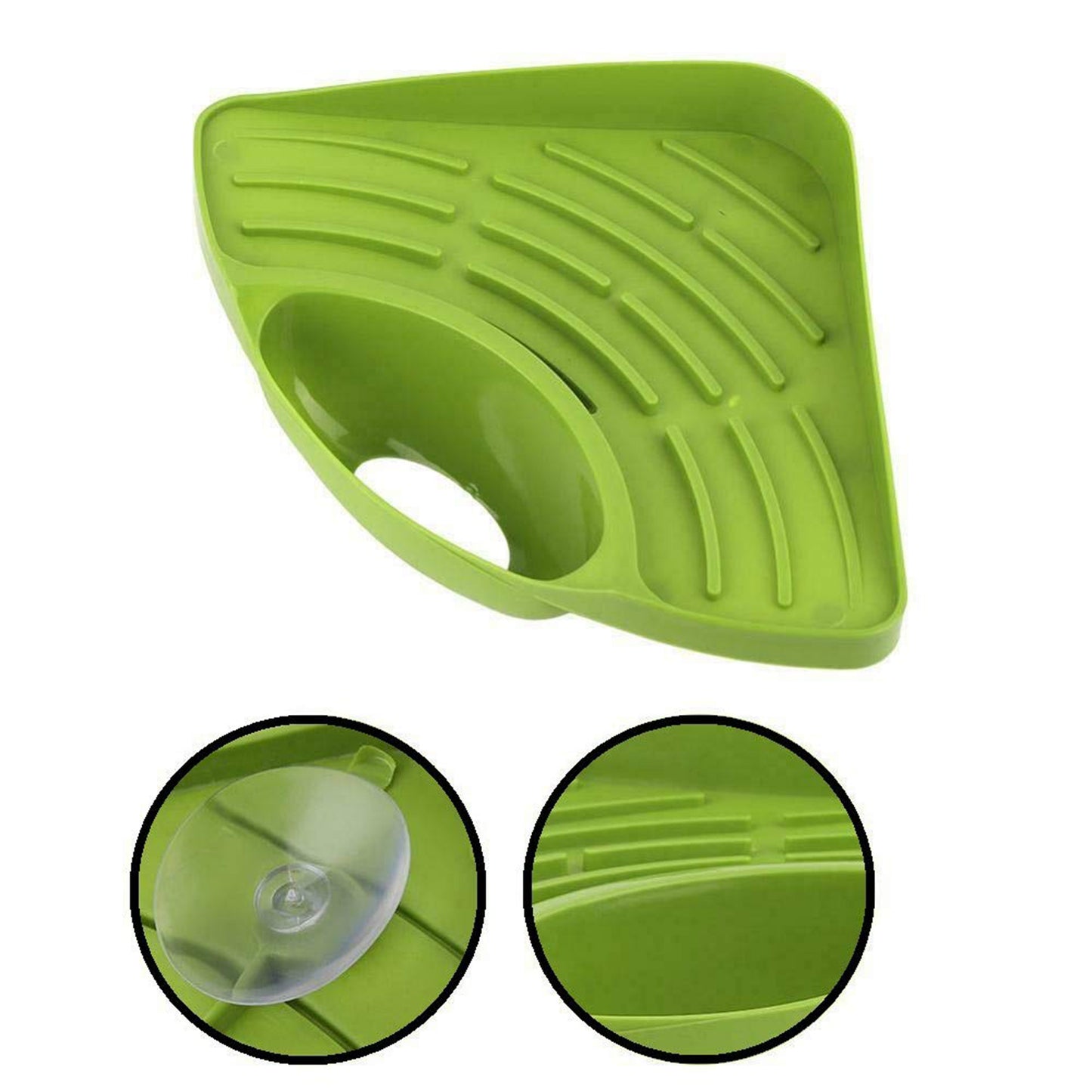 1h Corner Sink Strainer For Draining Kitchen Waste In Sinks And Wash Basins. - Happy Price - Image 7