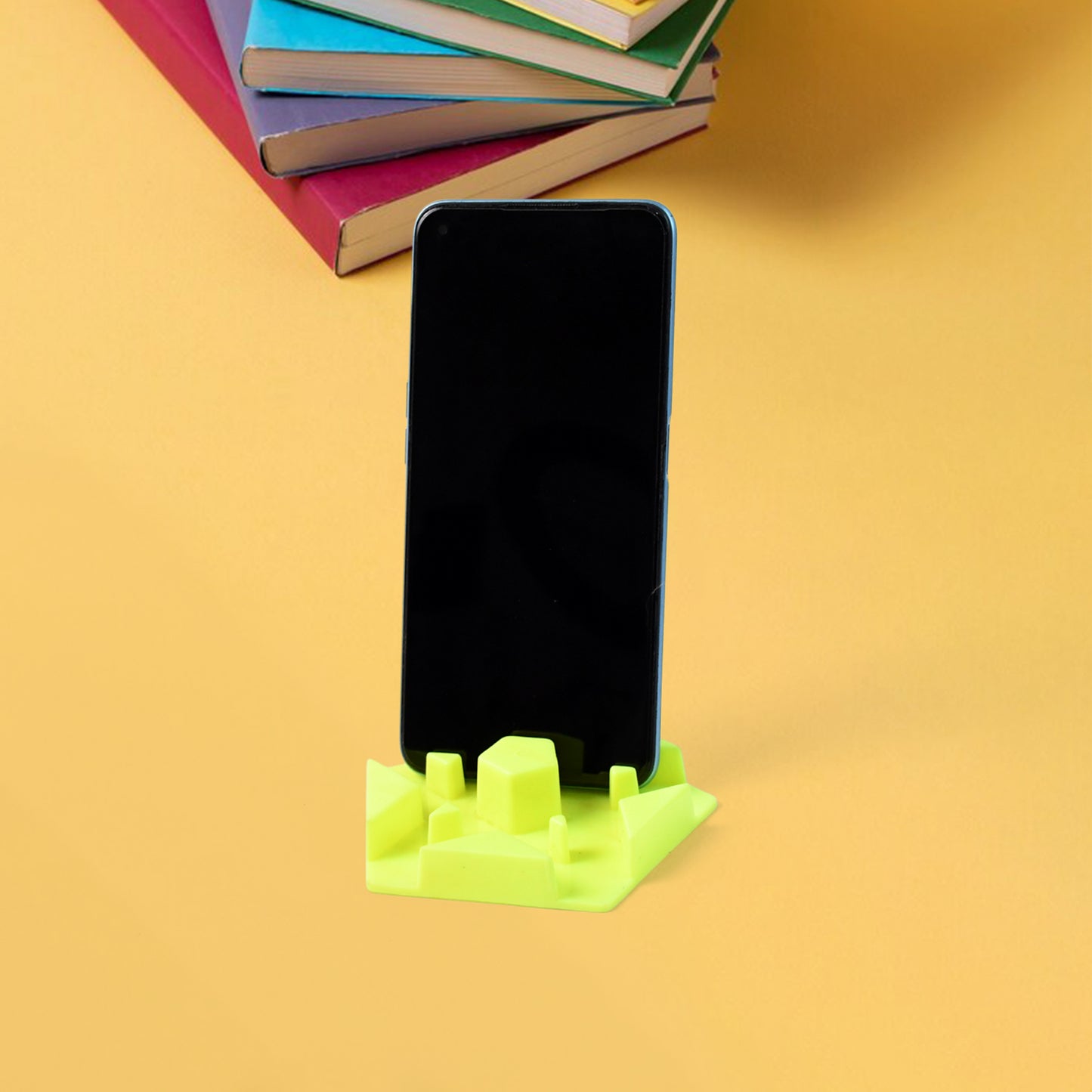 Adjustable Plastic Phone Stand Holder (1 Pc, Assorted Colors) - Happy Price - Image 4
