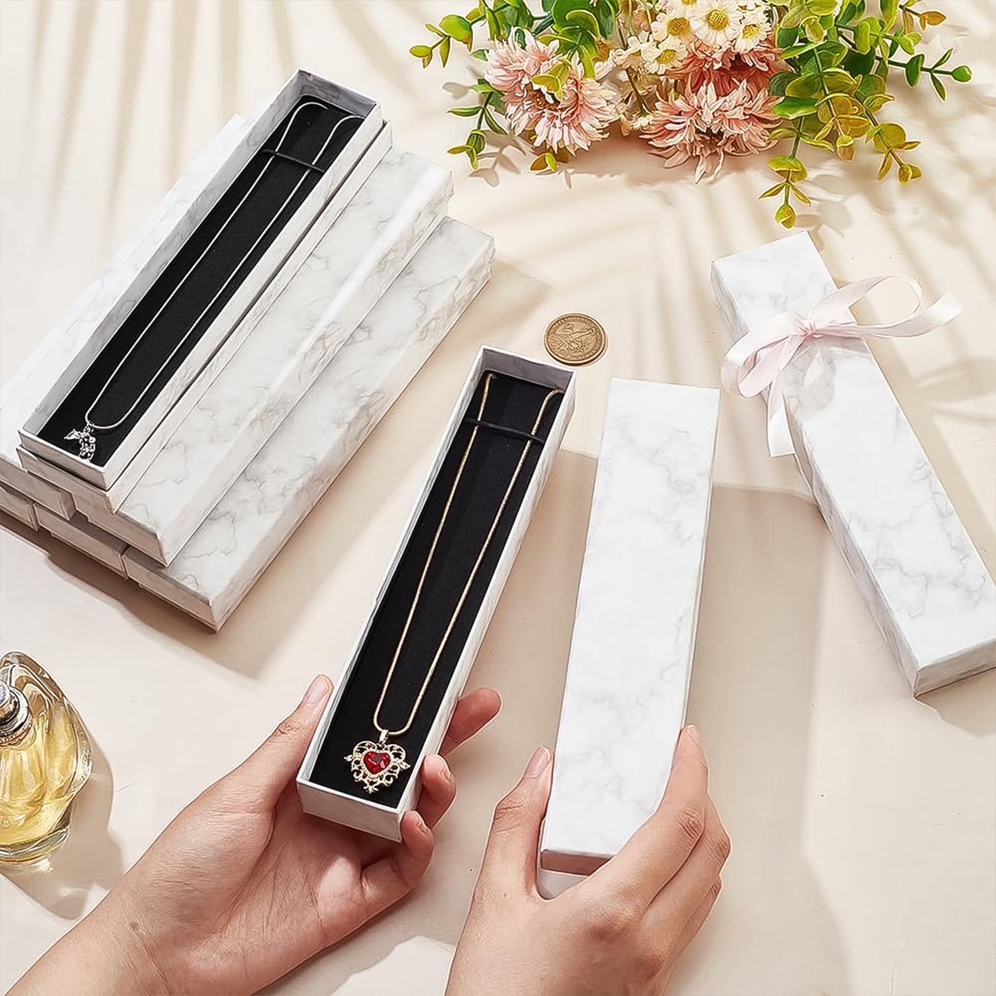 Luxury Empty Gift Box (21x5cm 1 Pc) - Happy Price - Image 3