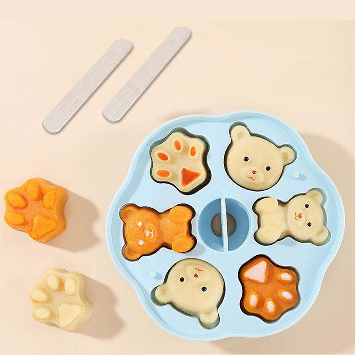 Cartoon Shape Silicone Mold for Chocolate, Jelly & Candy (1 Pc) - Happy Price - Image 4