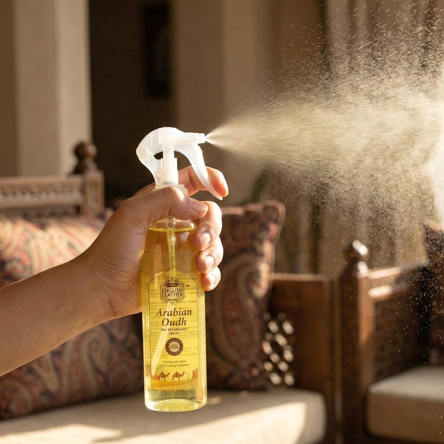 Next Premium Arabian Oudh Air Freshener Spray 250 ML - Long Lasting Room Fragrance - Great Price - Image 6