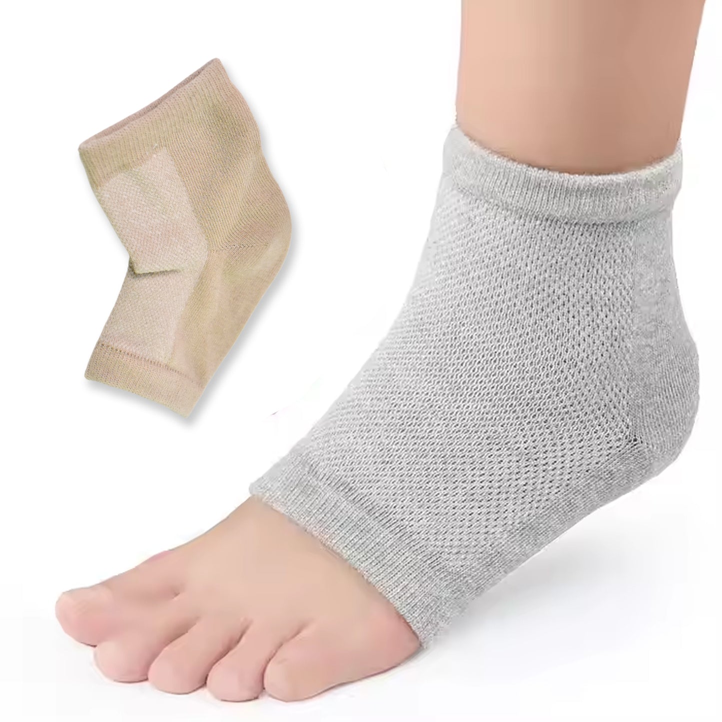 Heel Socks Overnight Heels While You Sleep (1 Pair Mix Color) - Happy Price - Image 6