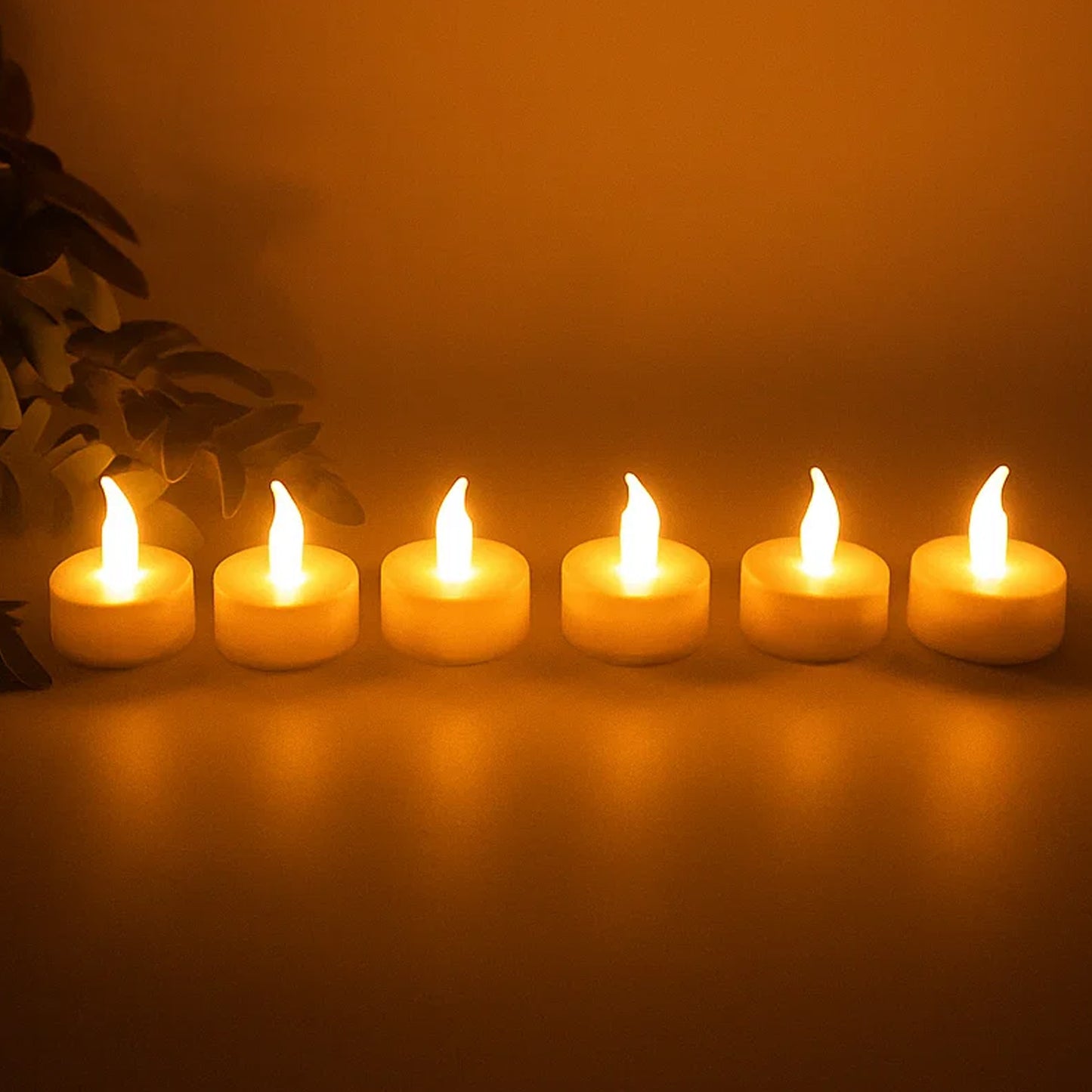 6 Piece LED Flameless Candle Set with Remote - Warm Flickering Glow - Happy Price - Image 6