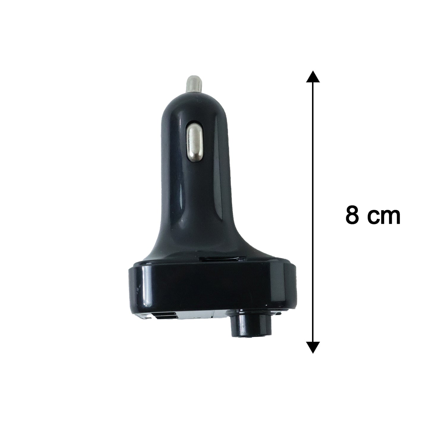 Wireless Car Charger with Dual USB Fast Charging & Bluetooth FM Transmitter 1 Pc - Great Price - Image 5